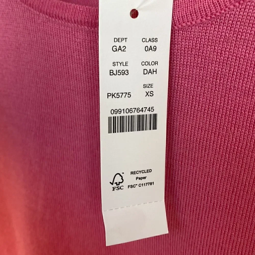 NEW With Tag Fine Merino Wool Sweater By J Crew